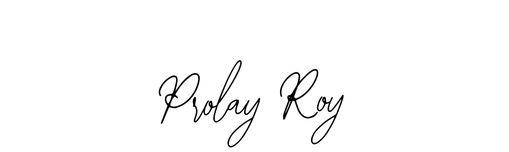 Use a signature maker to create a handwritten signature online. With this signature software, you can design (Bearetta-2O07w) your own signature for name Prolay Roy. Prolay Roy signature style 12 images and pictures png