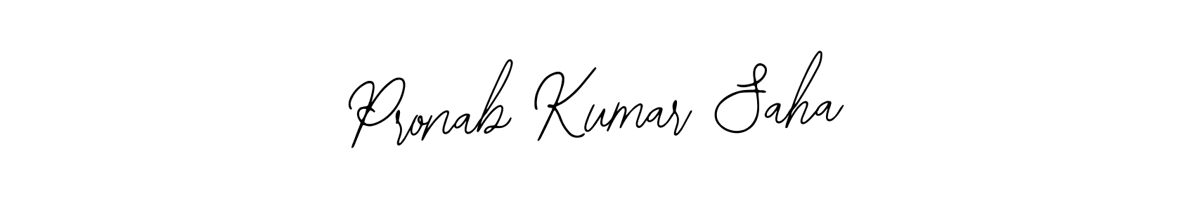 You should practise on your own different ways (Bearetta-2O07w) to write your name (Pronab Kumar Saha) in signature. don't let someone else do it for you. Pronab Kumar Saha signature style 12 images and pictures png