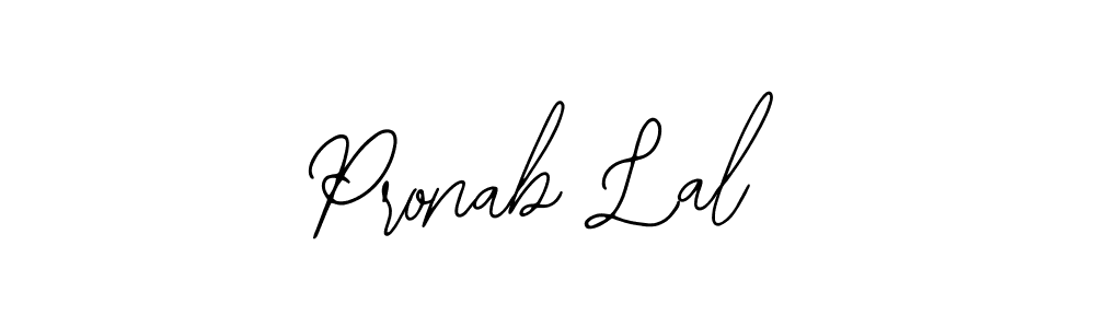 Also we have Pronab Lal name is the best signature style. Create professional handwritten signature collection using Bearetta-2O07w autograph style. Pronab Lal signature style 12 images and pictures png