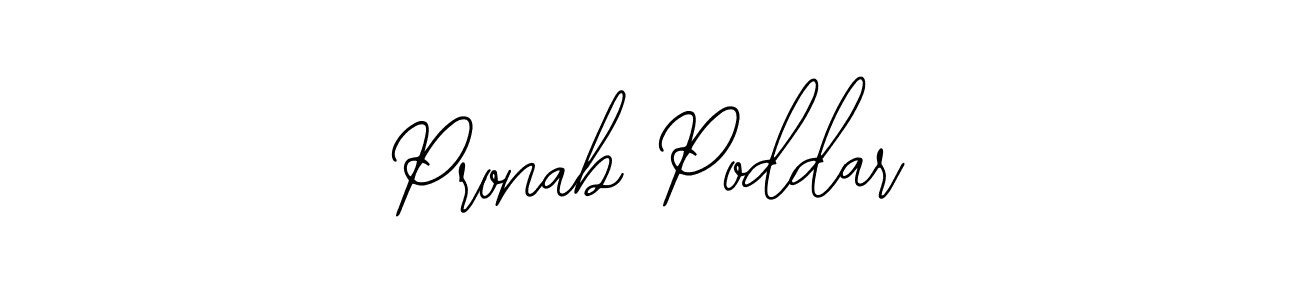 Make a beautiful signature design for name Pronab Poddar. Use this online signature maker to create a handwritten signature for free. Pronab Poddar signature style 12 images and pictures png