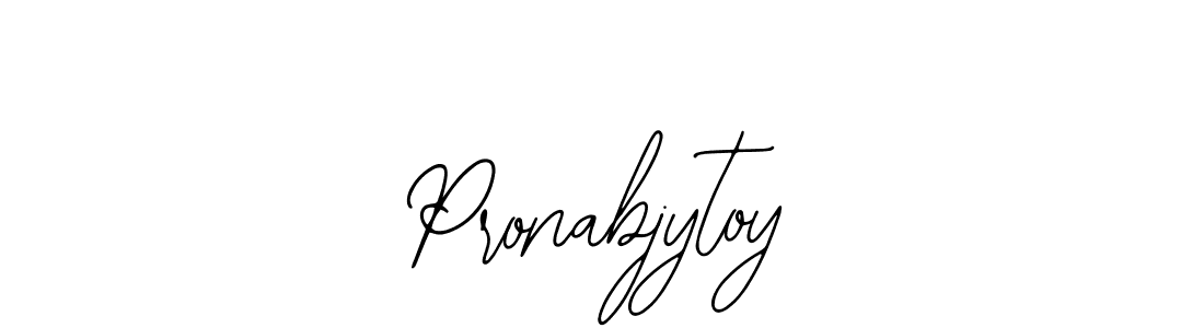 if you are searching for the best signature style for your name Pronabjytoy. so please give up your signature search. here we have designed multiple signature styles  using Bearetta-2O07w. Pronabjytoy signature style 12 images and pictures png
