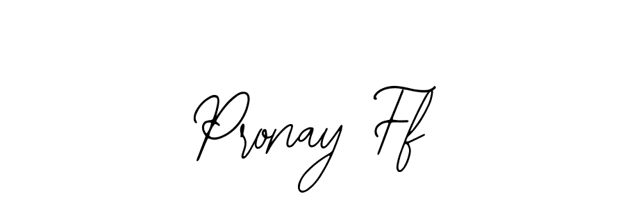 Design your own signature with our free online signature maker. With this signature software, you can create a handwritten (Bearetta-2O07w) signature for name Pronay Ff. Pronay Ff signature style 12 images and pictures png