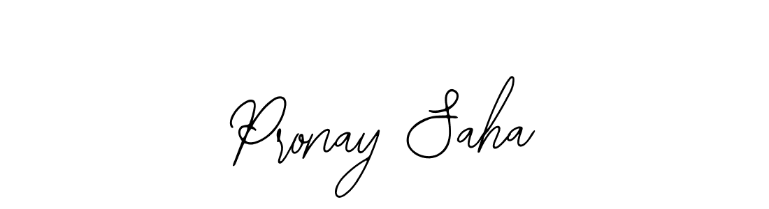 Similarly Bearetta-2O07w is the best handwritten signature design. Signature creator online .You can use it as an online autograph creator for name Pronay Saha. Pronay Saha signature style 12 images and pictures png