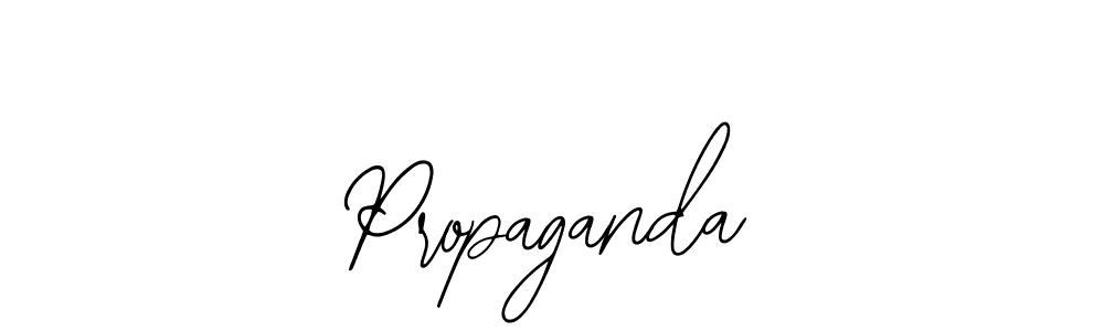 if you are searching for the best signature style for your name Propaganda. so please give up your signature search. here we have designed multiple signature styles  using Bearetta-2O07w. Propaganda signature style 12 images and pictures png