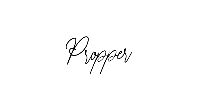Make a beautiful signature design for name Propper. With this signature (Bearetta-2O07w) style, you can create a handwritten signature for free. Propper signature style 12 images and pictures png