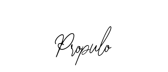 Best and Professional Signature Style for Propulo. Bearetta-2O07w Best Signature Style Collection. Propulo signature style 12 images and pictures png
