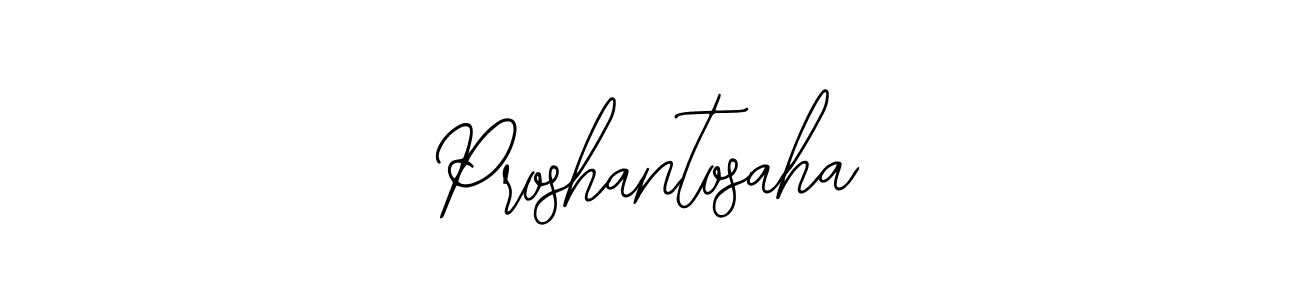 Use a signature maker to create a handwritten signature online. With this signature software, you can design (Bearetta-2O07w) your own signature for name Proshantosaha. Proshantosaha signature style 12 images and pictures png