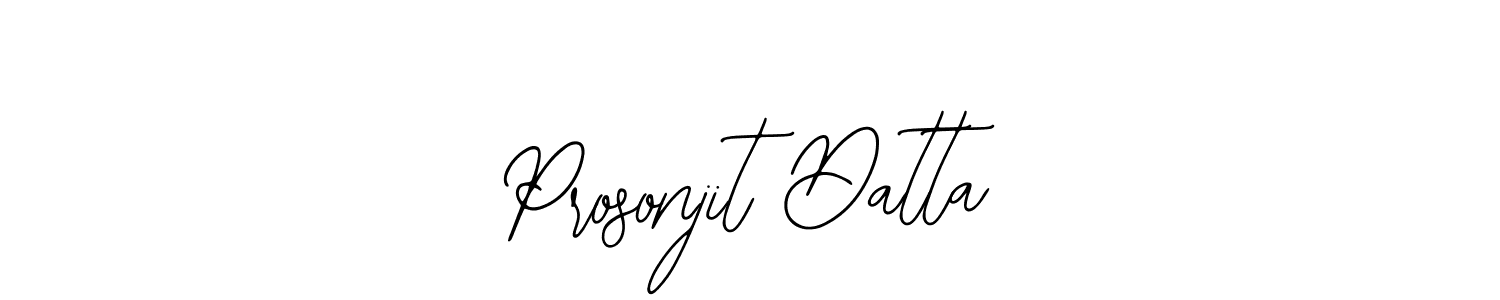 Prosonjit Datta stylish signature style. Best Handwritten Sign (Bearetta-2O07w) for my name. Handwritten Signature Collection Ideas for my name Prosonjit Datta. Prosonjit Datta signature style 12 images and pictures png