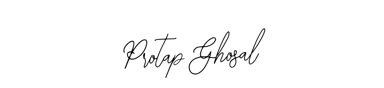 You should practise on your own different ways (Bearetta-2O07w) to write your name (Protap Ghosal) in signature. don't let someone else do it for you. Protap Ghosal signature style 12 images and pictures png