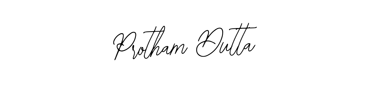 Similarly Bearetta-2O07w is the best handwritten signature design. Signature creator online .You can use it as an online autograph creator for name Protham Dutta. Protham Dutta signature style 12 images and pictures png