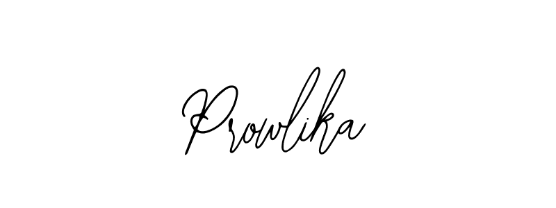 Prowlika stylish signature style. Best Handwritten Sign (Bearetta-2O07w) for my name. Handwritten Signature Collection Ideas for my name Prowlika. Prowlika signature style 12 images and pictures png
