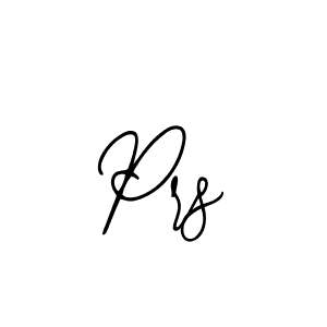 How to make Prs name signature. Use Bearetta-2O07w style for creating short signs online. This is the latest handwritten sign. Prs signature style 12 images and pictures png