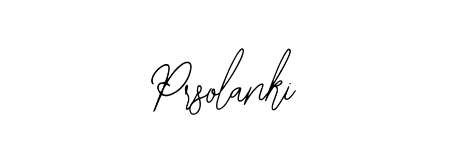 How to make Prsolanki signature? Bearetta-2O07w is a professional autograph style. Create handwritten signature for Prsolanki name. Prsolanki signature style 12 images and pictures png