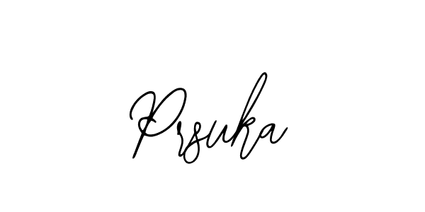 Create a beautiful signature design for name Prsuka. With this signature (Bearetta-2O07w) fonts, you can make a handwritten signature for free. Prsuka signature style 12 images and pictures png