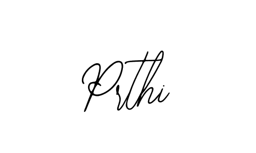 Also we have Prthi name is the best signature style. Create professional handwritten signature collection using Bearetta-2O07w autograph style. Prthi signature style 12 images and pictures png
