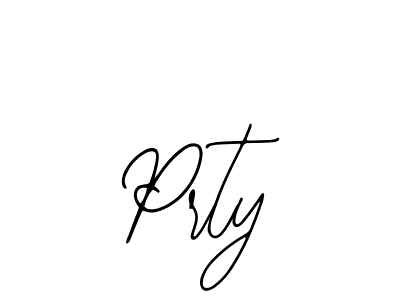 Design your own signature with our free online signature maker. With this signature software, you can create a handwritten (Bearetta-2O07w) signature for name Prty. Prty signature style 12 images and pictures png