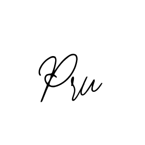 if you are searching for the best signature style for your name Pru. so please give up your signature search. here we have designed multiple signature styles  using Bearetta-2O07w. Pru signature style 12 images and pictures png