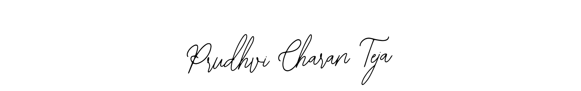 This is the best signature style for the Prudhvi Charan Teja name. Also you like these signature font (Bearetta-2O07w). Mix name signature. Prudhvi Charan Teja signature style 12 images and pictures png