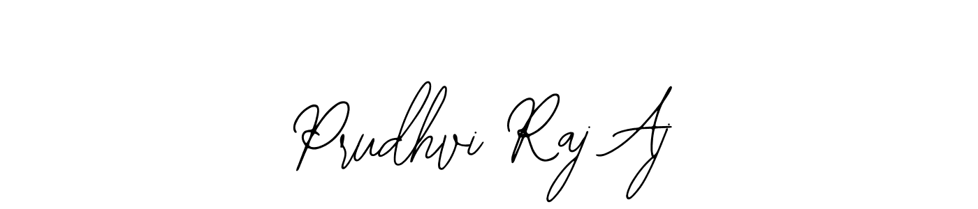 Use a signature maker to create a handwritten signature online. With this signature software, you can design (Bearetta-2O07w) your own signature for name Prudhvi Raj Aj. Prudhvi Raj Aj signature style 12 images and pictures png