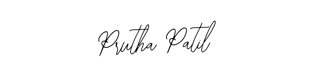 How to Draw Prutha Patil signature style? Bearetta-2O07w is a latest design signature styles for name Prutha Patil. Prutha Patil signature style 12 images and pictures png
