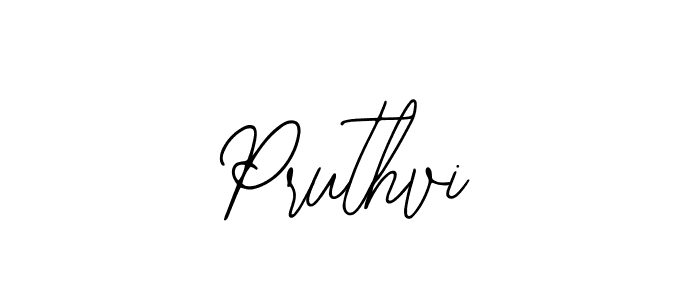 Make a beautiful signature design for name Pruthvi. Use this online signature maker to create a handwritten signature for free. Pruthvi signature style 12 images and pictures png