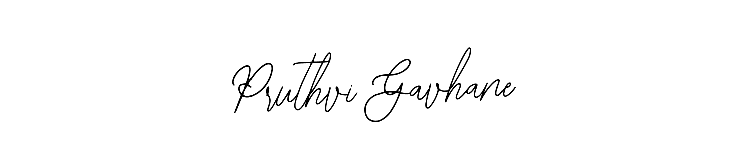 Design your own signature with our free online signature maker. With this signature software, you can create a handwritten (Bearetta-2O07w) signature for name Pruthvi Gavhane. Pruthvi Gavhane signature style 12 images and pictures png