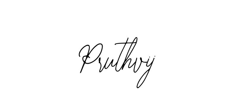 Pruthvij stylish signature style. Best Handwritten Sign (Bearetta-2O07w) for my name. Handwritten Signature Collection Ideas for my name Pruthvij. Pruthvij signature style 12 images and pictures png