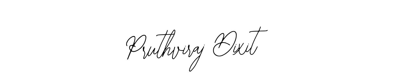 The best way (Bearetta-2O07w) to make a short signature is to pick only two or three words in your name. The name Pruthviraj Dixit include a total of six letters. For converting this name. Pruthviraj Dixit signature style 12 images and pictures png