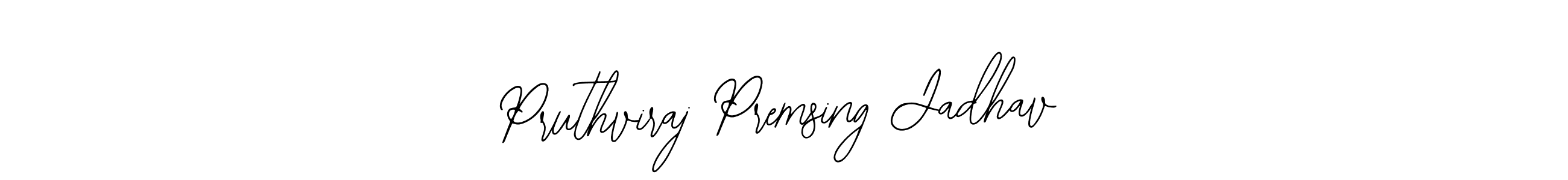 It looks lik you need a new signature style for name Pruthviraj Premsing Jadhav. Design unique handwritten (Bearetta-2O07w) signature with our free signature maker in just a few clicks. Pruthviraj Premsing Jadhav signature style 12 images and pictures png