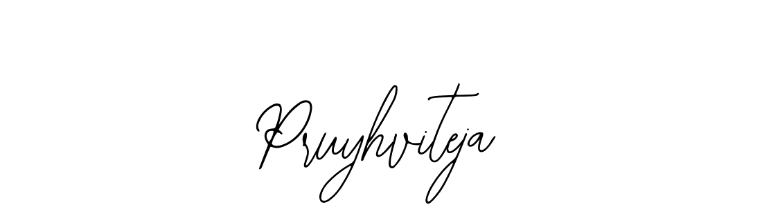 Also You can easily find your signature by using the search form. We will create Pruyhviteja name handwritten signature images for you free of cost using Bearetta-2O07w sign style. Pruyhviteja signature style 12 images and pictures png