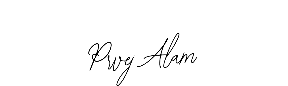 Make a short Prvej Alam signature style. Manage your documents anywhere anytime using Bearetta-2O07w. Create and add eSignatures, submit forms, share and send files easily. Prvej Alam signature style 12 images and pictures png