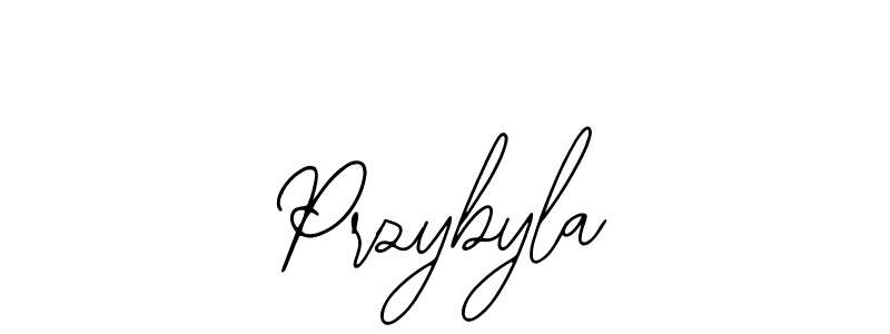Similarly Bearetta-2O07w is the best handwritten signature design. Signature creator online .You can use it as an online autograph creator for name Przybyla. Przybyla signature style 12 images and pictures png