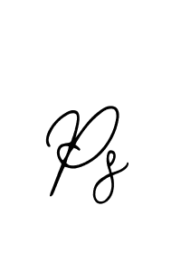 Make a beautiful signature design for name Ps. With this signature (Bearetta-2O07w) style, you can create a handwritten signature for free. Ps signature style 12 images and pictures png