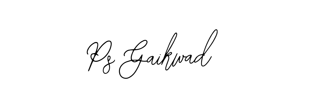 Make a beautiful signature design for name Ps Gaikwad. Use this online signature maker to create a handwritten signature for free. Ps Gaikwad signature style 12 images and pictures png