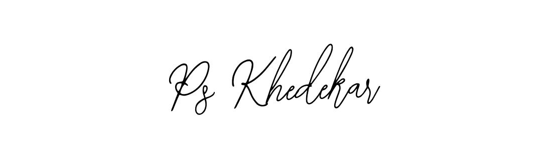 It looks lik you need a new signature style for name Ps Khedekar. Design unique handwritten (Bearetta-2O07w) signature with our free signature maker in just a few clicks. Ps Khedekar signature style 12 images and pictures png