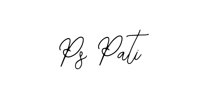 Once you've used our free online signature maker to create your best signature Bearetta-2O07w style, it's time to enjoy all of the benefits that Ps Pati name signing documents. Ps Pati signature style 12 images and pictures png