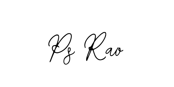 Once you've used our free online signature maker to create your best signature Bearetta-2O07w style, it's time to enjoy all of the benefits that Ps Rao name signing documents. Ps Rao signature style 12 images and pictures png