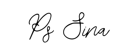 Turn your name Ps Sina into a signature brand with Bearetta-2O07w styling. Download in standard PNG or transparent format anytime. Ps Sina signature style 12 images and pictures png