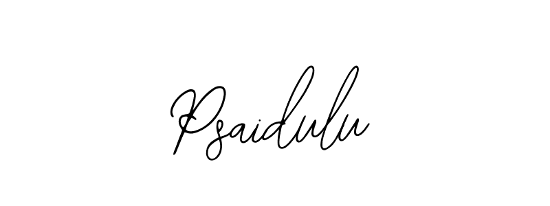 Psaidulu stylish signature style. Best Handwritten Sign (Bearetta-2O07w) for my name. Handwritten Signature Collection Ideas for my name Psaidulu. Psaidulu signature style 12 images and pictures png