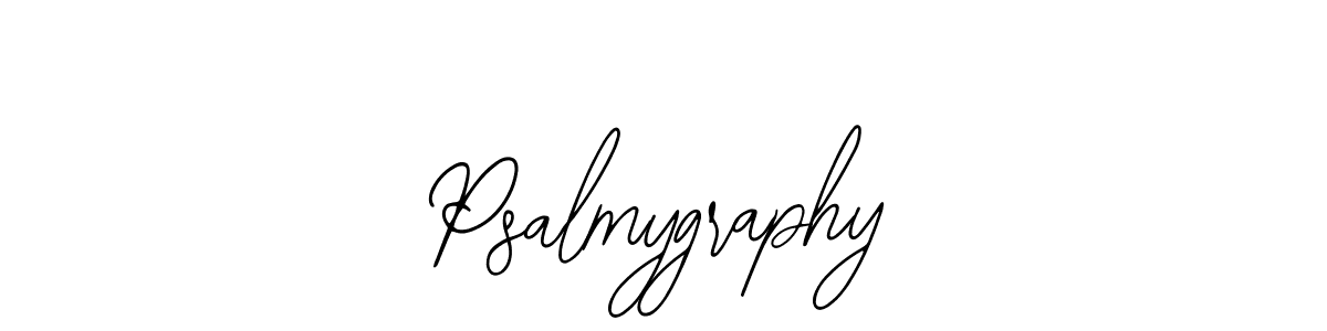 Also we have Psalmygraphy name is the best signature style. Create professional handwritten signature collection using Bearetta-2O07w autograph style. Psalmygraphy signature style 12 images and pictures png