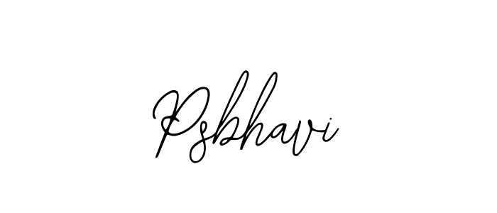 Best and Professional Signature Style for Psbhavi. Bearetta-2O07w Best Signature Style Collection. Psbhavi signature style 12 images and pictures png