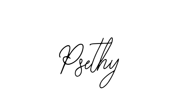 You should practise on your own different ways (Bearetta-2O07w) to write your name (Psethy) in signature. don't let someone else do it for you. Psethy signature style 12 images and pictures png