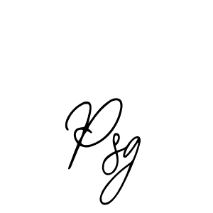 Design your own signature with our free online signature maker. With this signature software, you can create a handwritten (Bearetta-2O07w) signature for name Psg. Psg signature style 12 images and pictures png