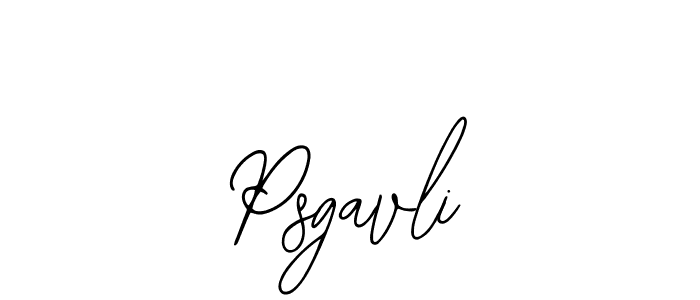 Make a beautiful signature design for name Psgavli. With this signature (Bearetta-2O07w) style, you can create a handwritten signature for free. Psgavli signature style 12 images and pictures png