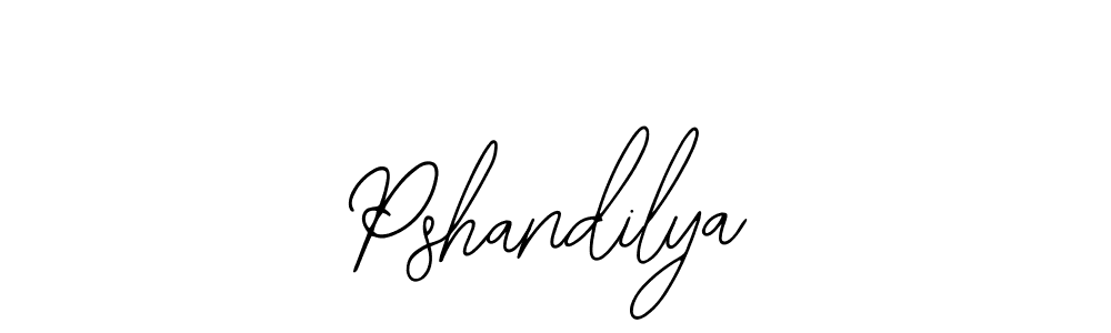 The best way (Bearetta-2O07w) to make a short signature is to pick only two or three words in your name. The name Pshandilya include a total of six letters. For converting this name. Pshandilya signature style 12 images and pictures png