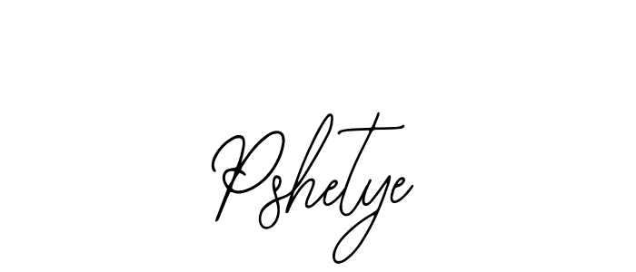 Make a short Pshetye signature style. Manage your documents anywhere anytime using Bearetta-2O07w. Create and add eSignatures, submit forms, share and send files easily. Pshetye signature style 12 images and pictures png