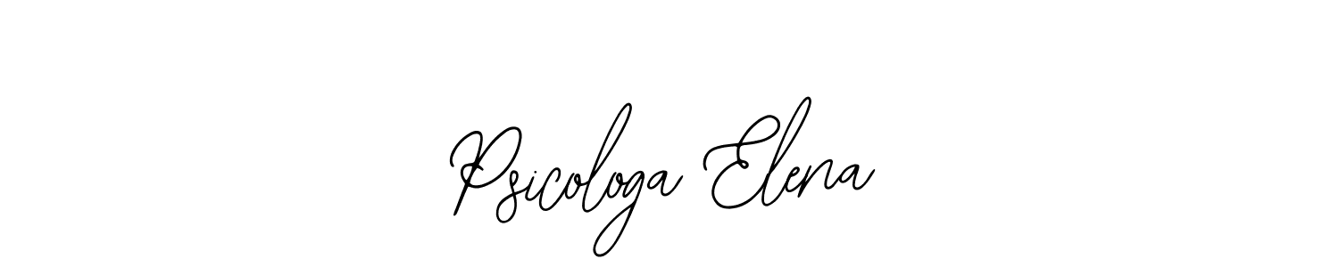 Psicologa Elena stylish signature style. Best Handwritten Sign (Bearetta-2O07w) for my name. Handwritten Signature Collection Ideas for my name Psicologa Elena. Psicologa Elena signature style 12 images and pictures png