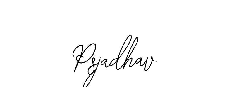 Make a beautiful signature design for name Psjadhav. With this signature (Bearetta-2O07w) style, you can create a handwritten signature for free. Psjadhav signature style 12 images and pictures png