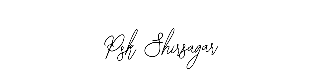 How to Draw Psk Shirsagar signature style? Bearetta-2O07w is a latest design signature styles for name Psk Shirsagar. Psk Shirsagar signature style 12 images and pictures png