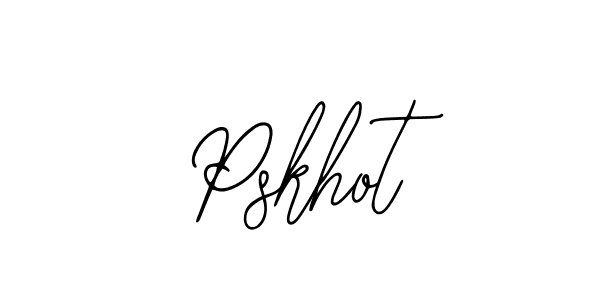 Best and Professional Signature Style for Pskhot. Bearetta-2O07w Best Signature Style Collection. Pskhot signature style 12 images and pictures png